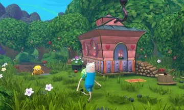 Adventure Time - Finn & Jake Investigations (Europe) (En,Fr,De,Es,It) screen shot game playing